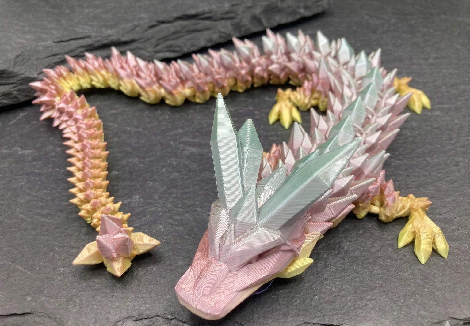 Teal/Pink/Yellow 24"