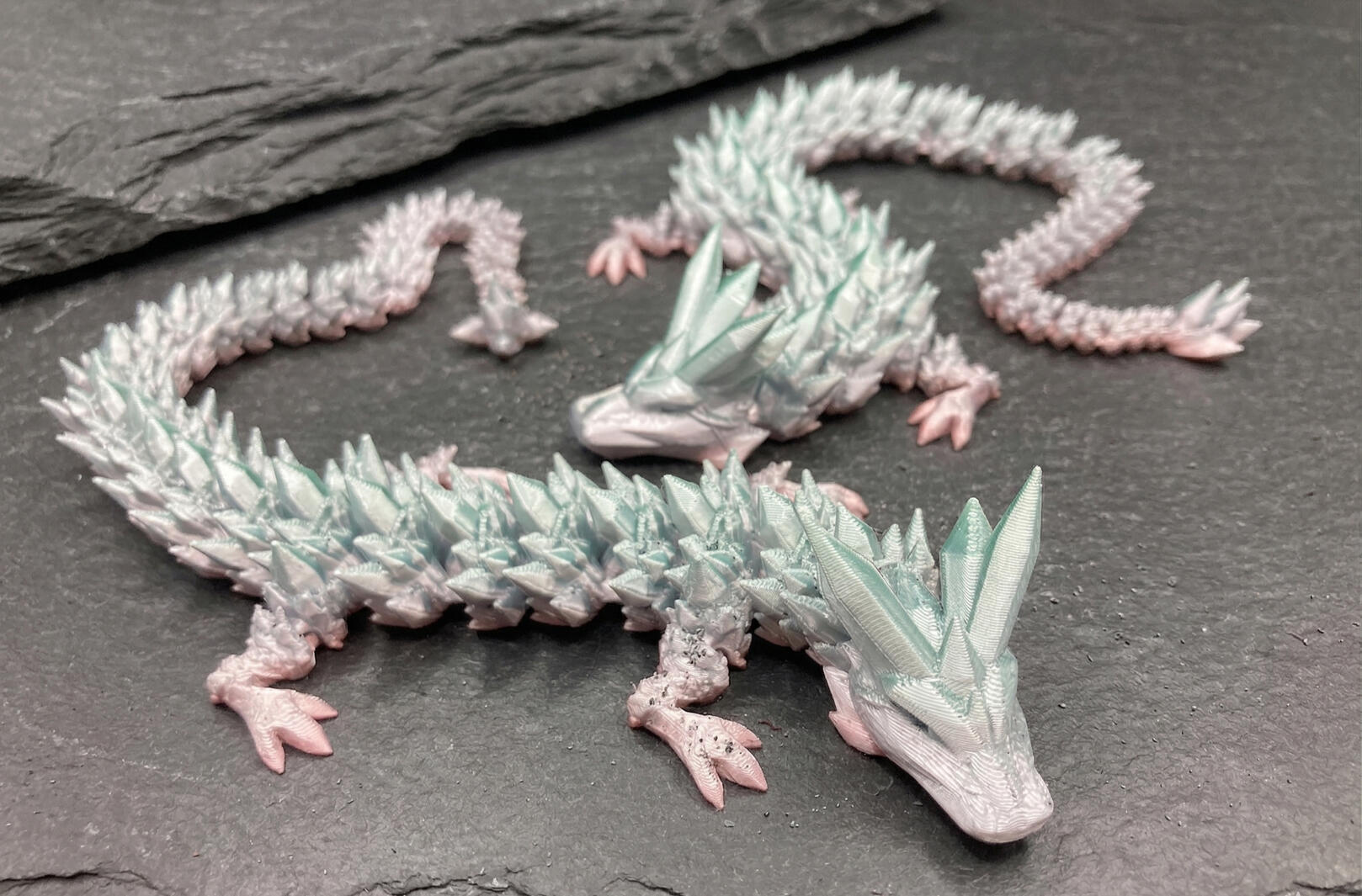 Teal/Pink/Yellow 12"